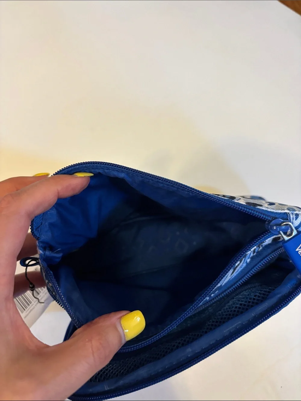 Vera Bradley Lighten Up Compact Organizer Blue Star Medallion